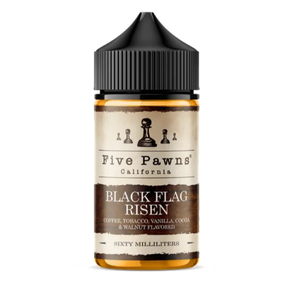 Five Pawns Black Flag Risen