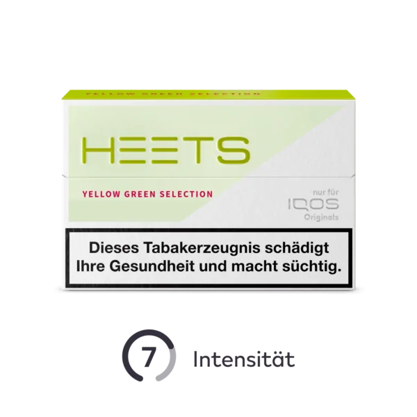 IQOS HEETS Yellow Green Selection